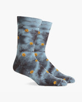 Men's Tie Dye Smiles Sock