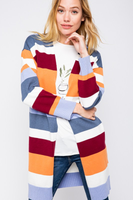 Keegan Striped Cardigan