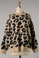 The Dahna Leopard Sweater