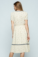 Prairie Floral Midi Dress