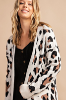 Theodora Leopard Cardigan