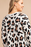 Theodora Leopard Cardigan