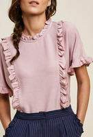 Rea Ruffle Tee