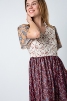 Amber Floral Midi Dress