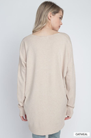 Luna  Exposed Seam Sweater