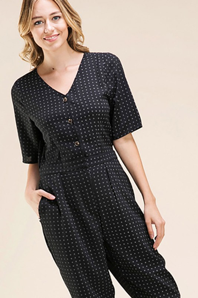 Bailey Button Down Jumpsuit