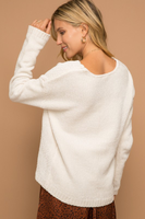 Grace Cable Knit Chenille Sweater