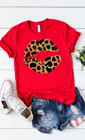 Leopard Lips Graphic Tee