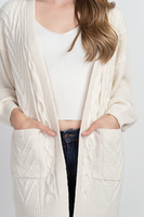 Julia Cable Knit Cardigan