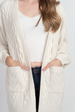 Julia Cable Knit Cardigan