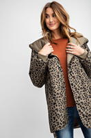 Gemma Leopard Coat