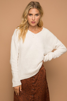 Grace Cable Knit Chenille Sweater