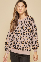 The Andree Leopard Sweater