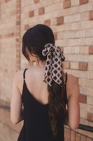 Scrunchie Bow/Bandana/Pony