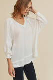 Sawyer Waffle Knit Top