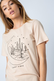 Desert Vibes Printed T Shirt