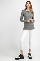 Celeste Pin Stripe Top