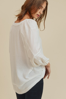 Sawyer Waffle Knit Top