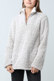 Shelby Faux Sherpa Fleece Pullover