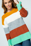 The Cheyenne Striped Sweater