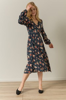 Greyson Floral Wrap Dress