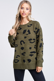 Giselle Leopard Sweater