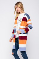 Keegan Striped Cardigan