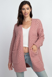 Brielle Open Weave Cardigan