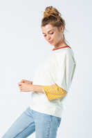 Audrey Striped Sleeve