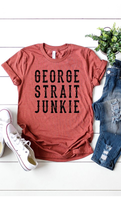 George Strait Junkie Graphic Tee