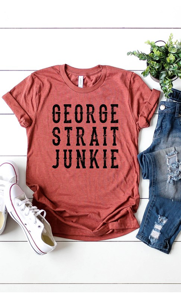 George Strait Junkie Graphic Tee