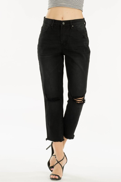 Kancan Kelsie Denim-Black