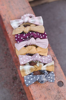 Bow Hair Scrunchie