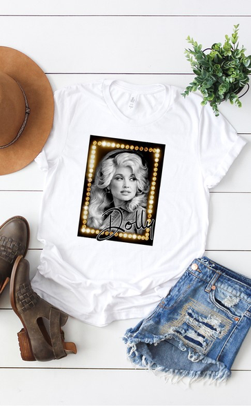 Dolly Parton Glam Shot Tee