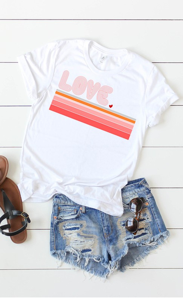 Retro Love Graphic Tee