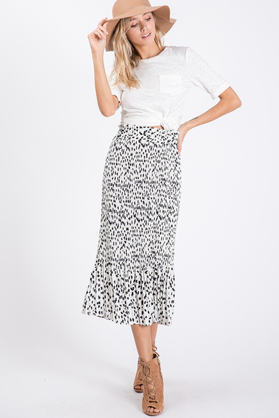 Kate Leopard Skirt