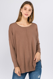 Fallon Exposed Seam Sweater