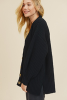 Lana Oversized Button Cardigan