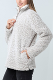 Shelby Faux Sherpa Fleece Pullover