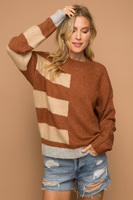 Eliza Color Block Sweater