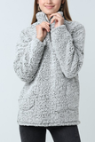 Shelby Faux Sherpa Fleece Pullover