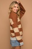 Eliza Color Block Sweater