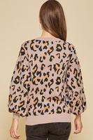 The Andree Leopard Sweater